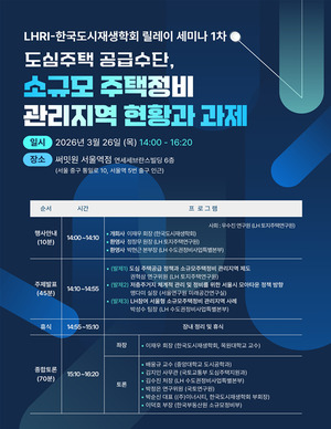 LH与韩国城市再生学会共议小规模住宅供给策略
